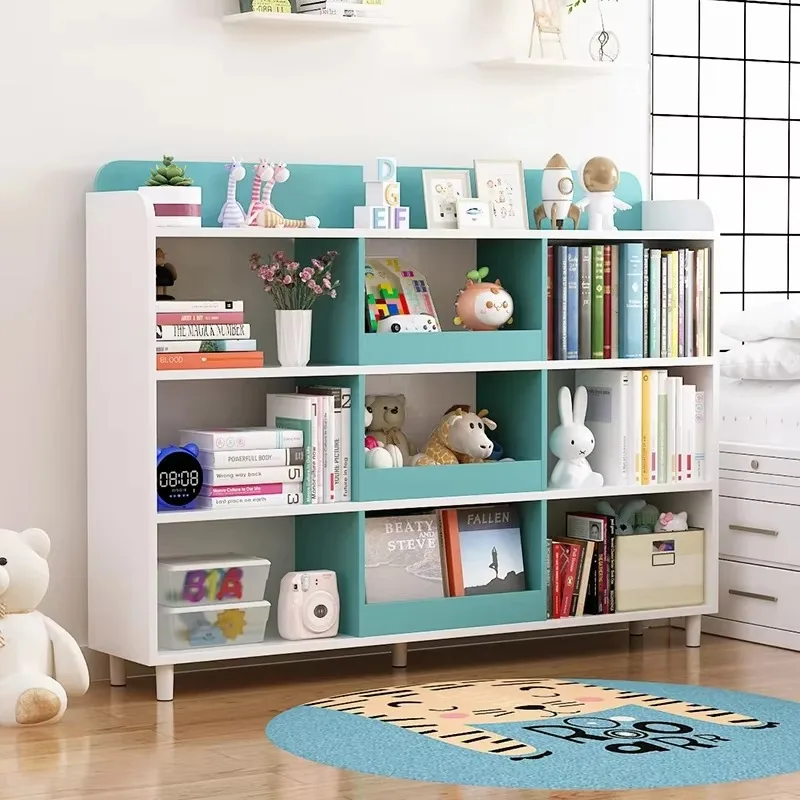 Estantería para niños Songmics, estantería para niños, biblioteca para niños, estantería para libros, estante para habitación, muebles de almacenamiento para bebés