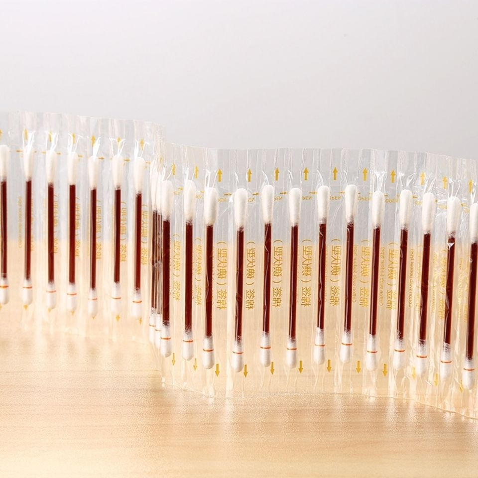 Hisopos de yodo desechables para exteriores, bastoncillos de algodón médicos empaquetados individualmente, hisopos de Alcohol de algodón