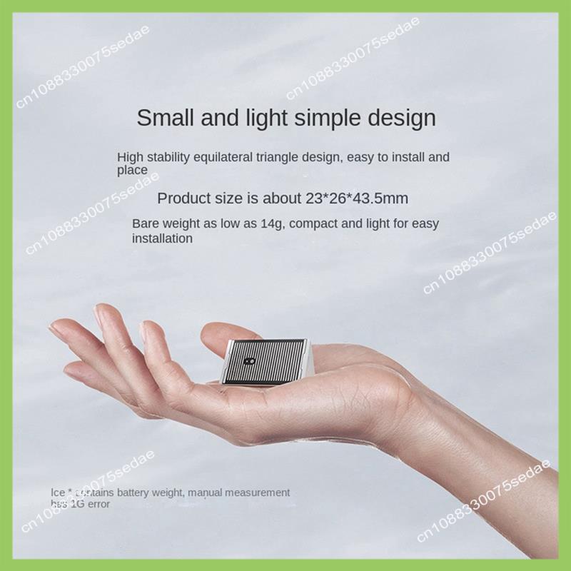 Y19A Water Leak Sensor Flood And Rain Detector IPX7 Waterproof 3 Sensitivity Settings For Home Security Works