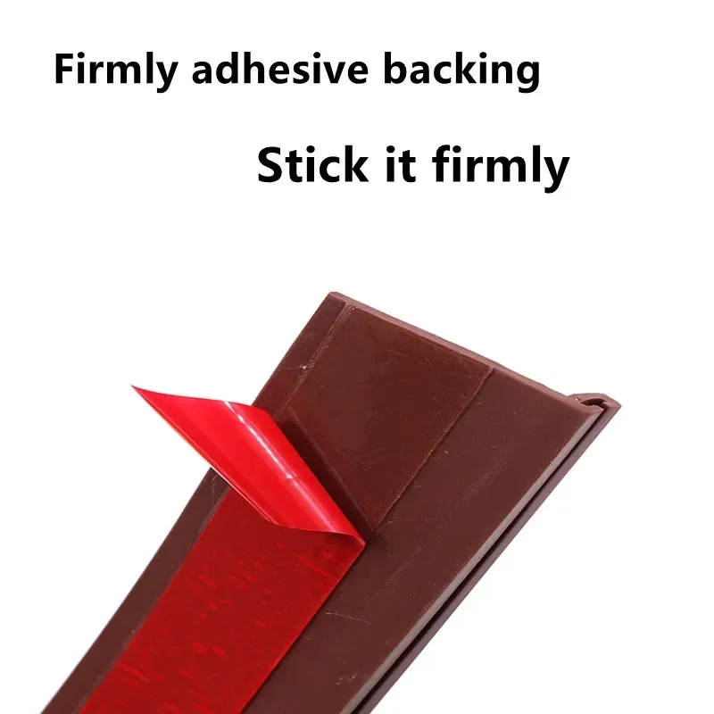 Nieuwe Deur Bodem Borstel Afdichting Strip 100 Cm Insectendichte Winddicht Deur Bodem Afdichting Strip Deur Sweep Seals Zachte Borstel Home Hardware