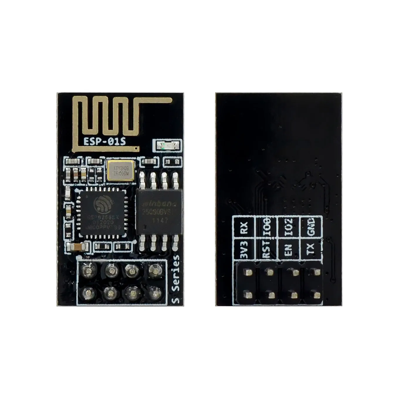 Módulo de relé WiFi ESP8266 ESP-01S 5V, interruptor de Control remoto en casa inteligente para aplicación de teléfono Arduino, módulo WIFI inalámbrico ESP01S