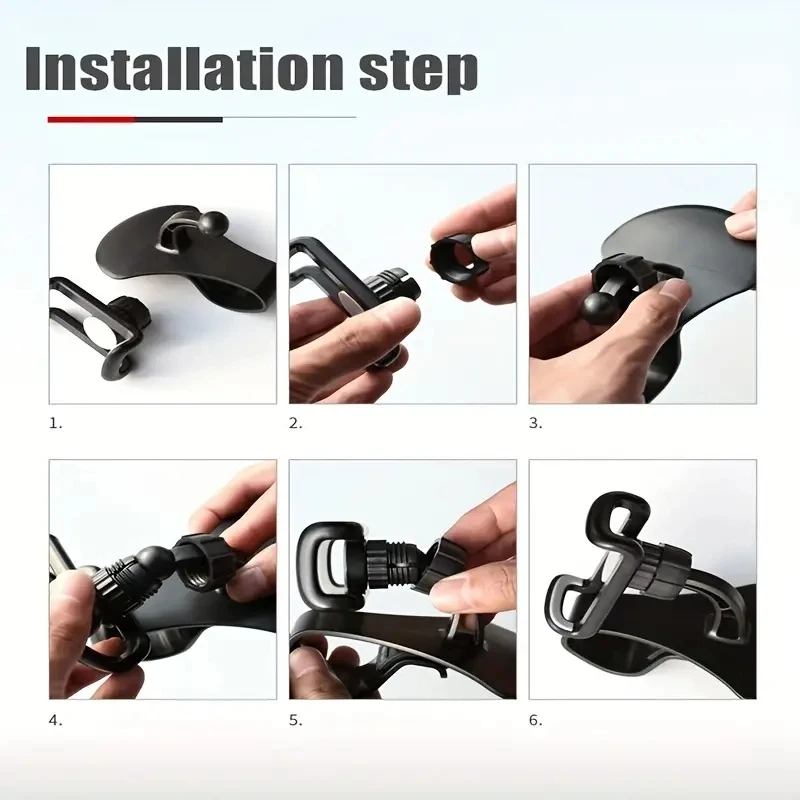 รถที่วางโทรศัพท์Easy คลิปยึดขาตั้งแผงอเนกประสงค์อเนกประสงค์แดชบอร์ด GPS Navigation Bracket Holder