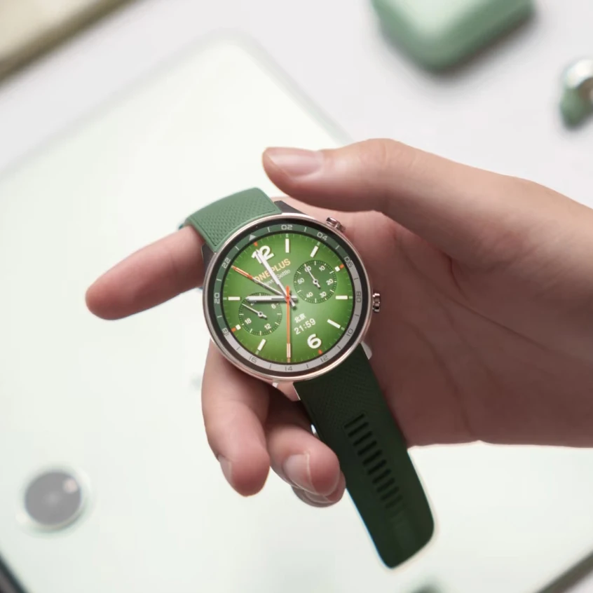 Algemene versie OnePlus Watch 3 Smart Watch 1,5 inch AMOLED-display 32 GB geheugen Snapdragon W5 Wear OS van Google IP68