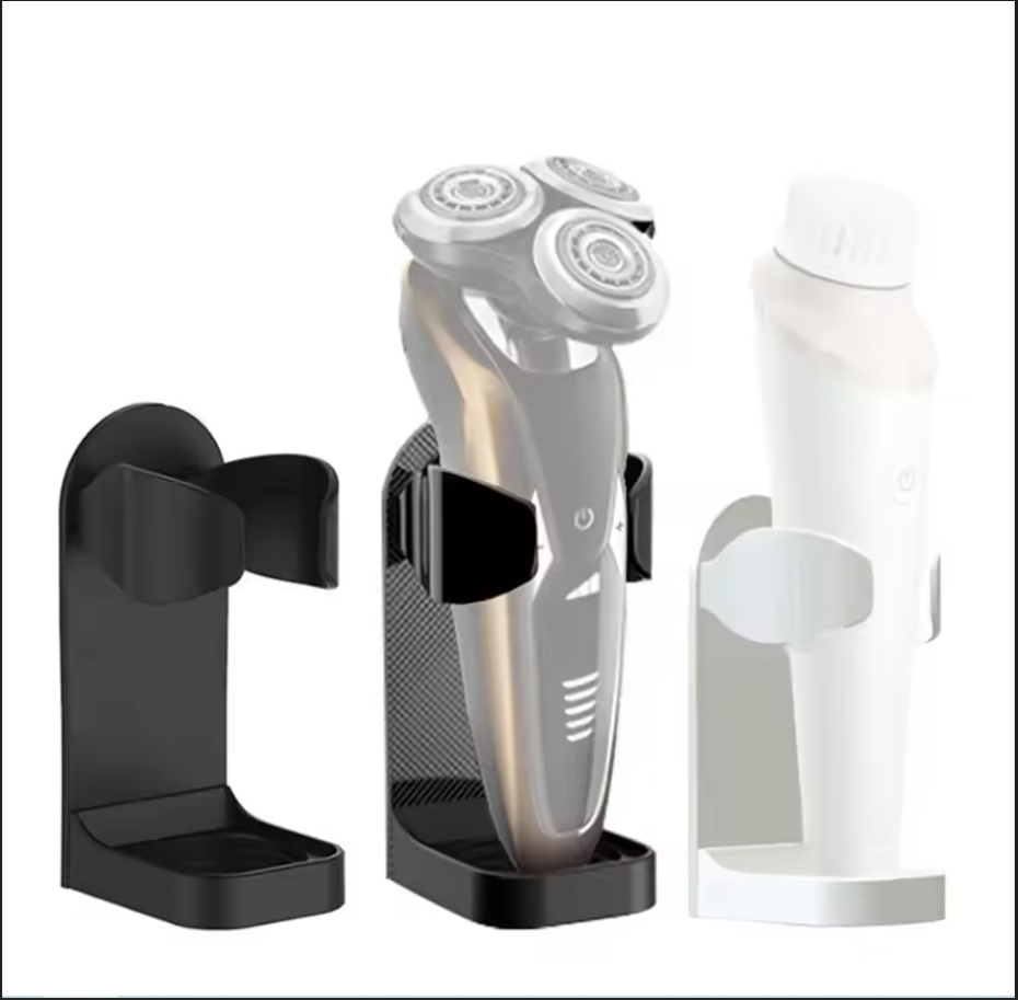 1Pc Badkamer Scheerapparaat Rack Wandmontage Scheren Scheermes Houder Elektrische Tandenborstelhouder Ruimtebesparend Traceless Tandenborstel Organiz