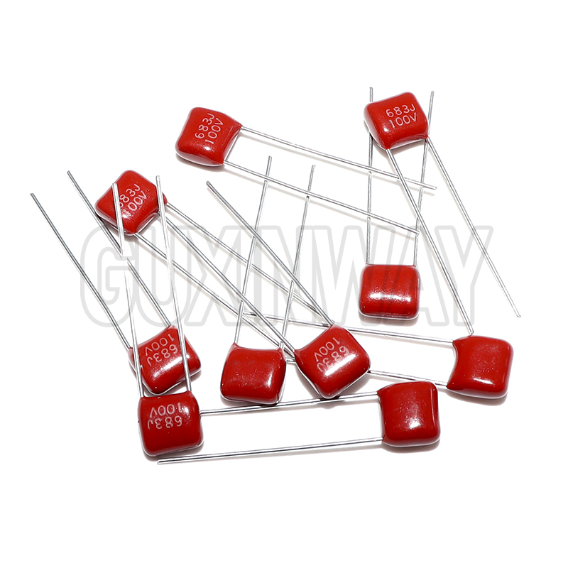 10 Uds 100V CBB condensador de película de polipropileno 104 223 103 393 473 333 154 224 334 474 10nF 22nF 33nF 39nF 47nF 100nF 220nF 470nF