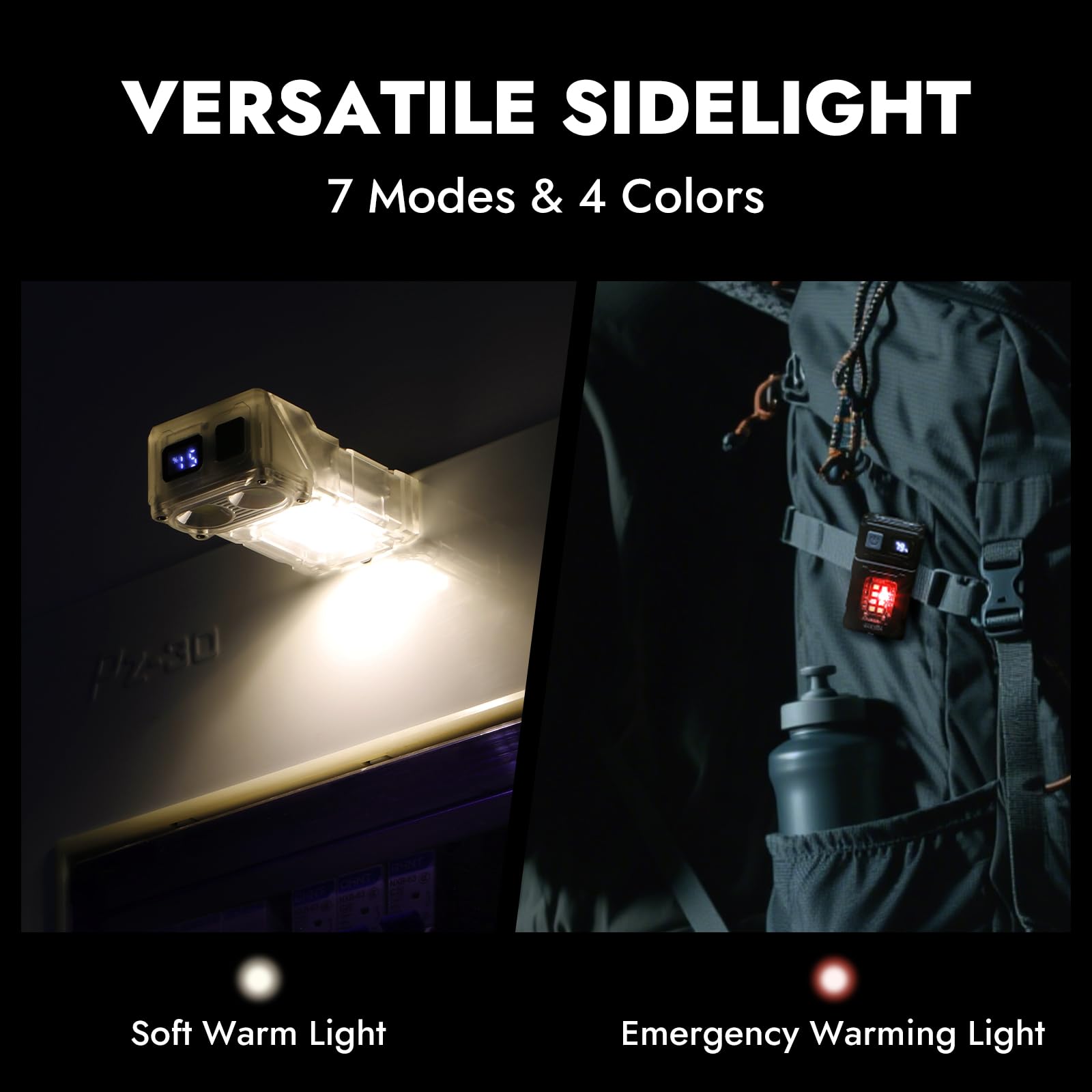 Mini USB Rechargeable LED Flashlight Portable Magnetic Work Light Super Bright COB Torch for Outdoor Camping Emergency Lantern