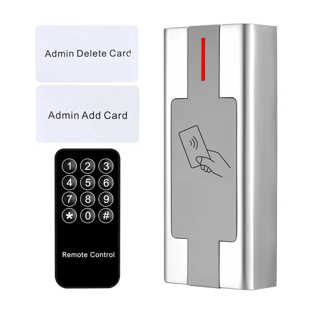 M1 EM Card Reader RFID Standalone Keyboard for Door Enter Electronic Lock System Metal Waterproof Access Control Keypad