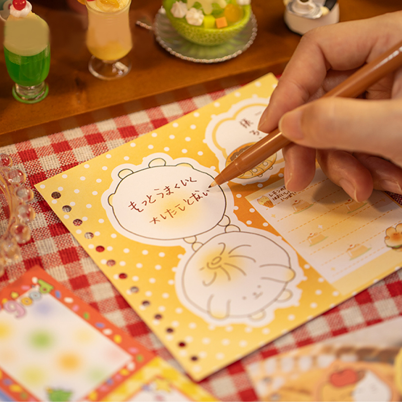 Mr. Paper 1Style 42 Teile/beutel Munchkin Convenience Store Serie Beschreibbare gestanzte Aufkleber Buch DIY Handbuch Material Dekoration Karte