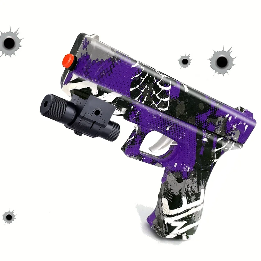 G-17 Giocattoli per pistola Blaster a sfera, Blaster manuale, NO necessario caricare giocattoli da tiro all'aperto, regalo per giochi da cortile