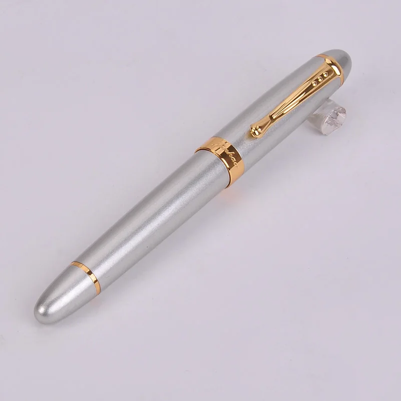 2022 Mới Arrivel Jinhao X450 Sang Trọng Làm Lóa Mắt Xanh Dương Bút Máy Kim Loại Chất Lượng Cao Đổ Mực Bút Cho Vật Dụng Văn Phòng Đồ Dùng Học Tập