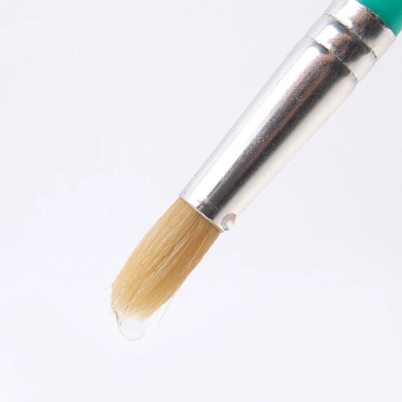 Kids Paint Brushes Set Toddler Chubby Paint Brushes Round and Flat Preschool Paint Brushes for Acrylic Paint Washable Paint