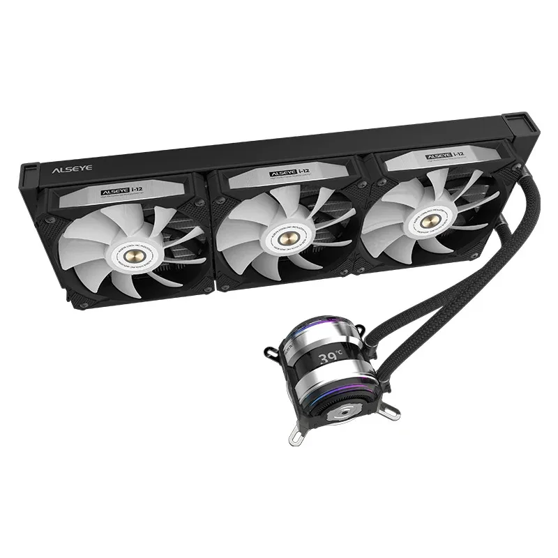 알시 PC 수랭식 CPU 쿨러 게이밍 케이스 쿨링 팬