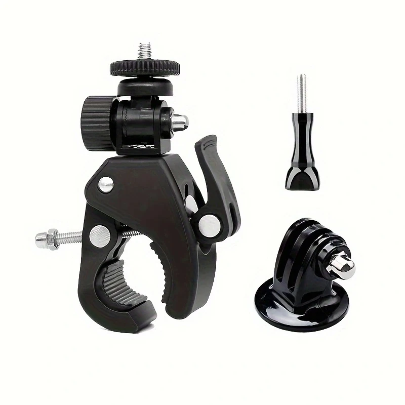 Bicycle Motorcycle Handlebar Mount Tripod Holder for GoPro Hero 13 12 11 10 9 insta360 SJCAM SJ4000 AKASO DJI OSMO Action Camera