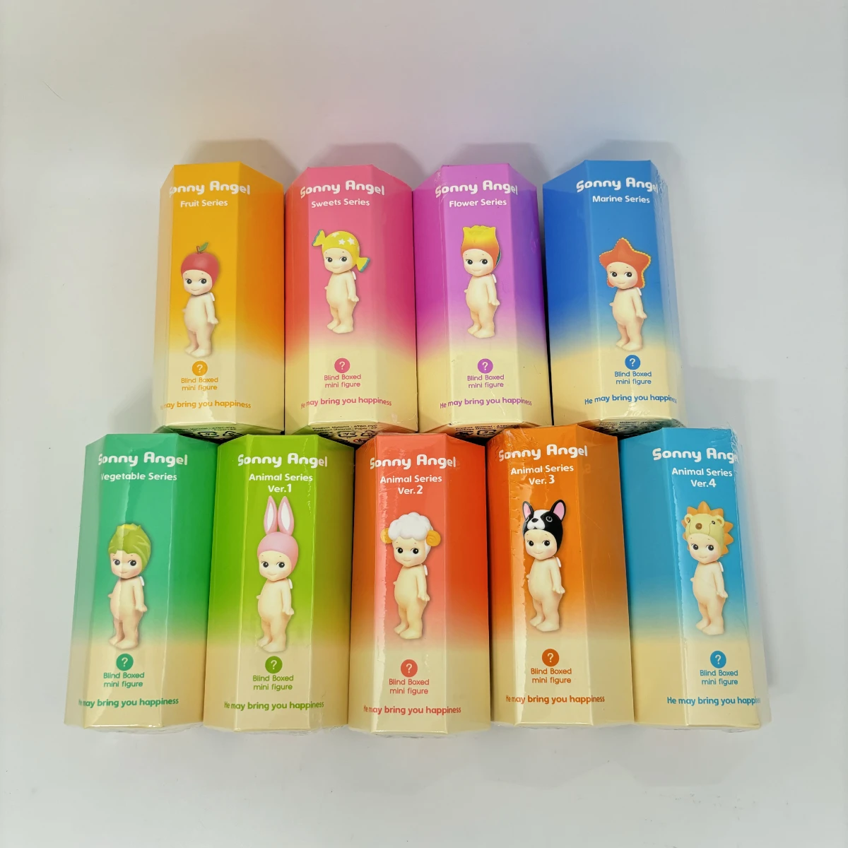 Figurka Sonny Angel mini z serii Zwierzęta Nowa seria Zwierzęta Morskie Kwiaty Owoce Słodycze Warzywa Blind Box Mystery Box