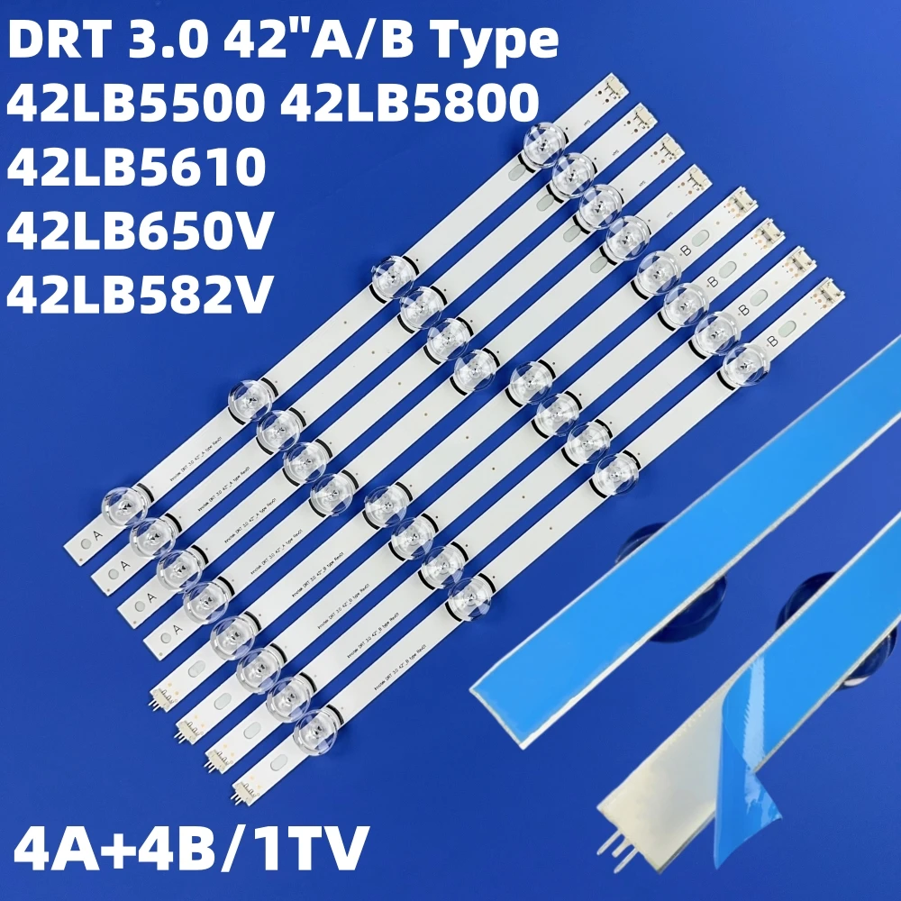Pasek podświetlenia LED do telewizora LIG DRT 3.0 42 cali 42LF5800 42LB6200 42LF580V 42LB550A 42LB 42LB560 42LB628V 42LF5610