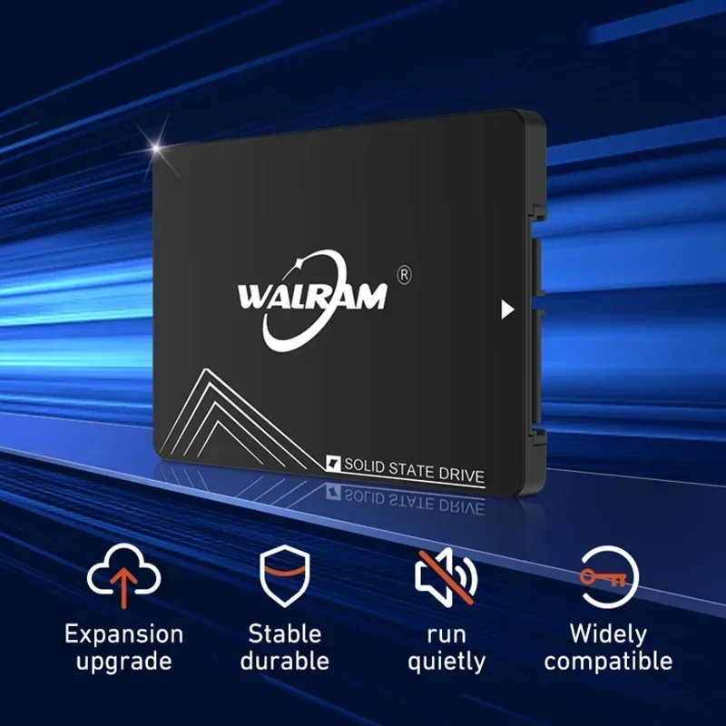 WALRAM 1 TB SSD 2.5 SATA3 SSD 512 GB 256 GB 128 GB 120 GB HHD Laptop Interne Solid State Drive 1 TB Harde Schijf Disco Voor Desktop PC