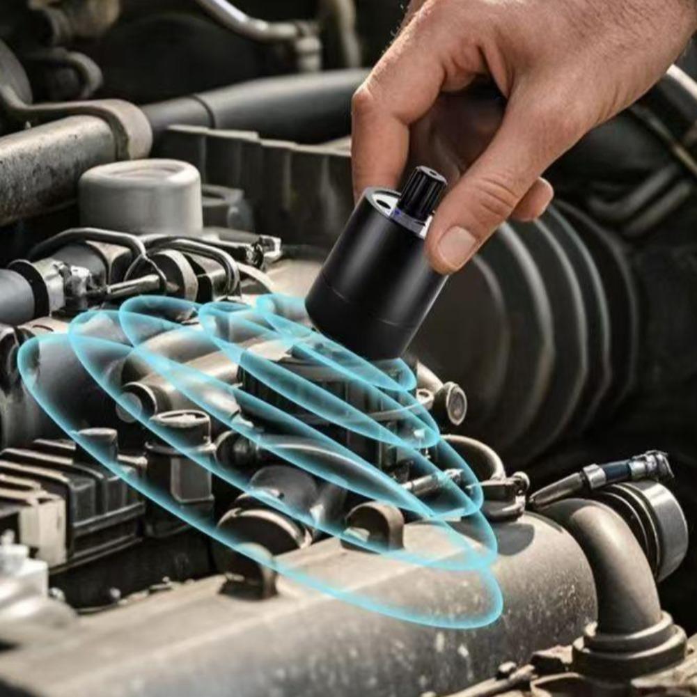 Vazamento de água com cabo de fone de ouvido branco macio de alta sensibilidade Som multifuncional para detecção de som de vazamento de tubo