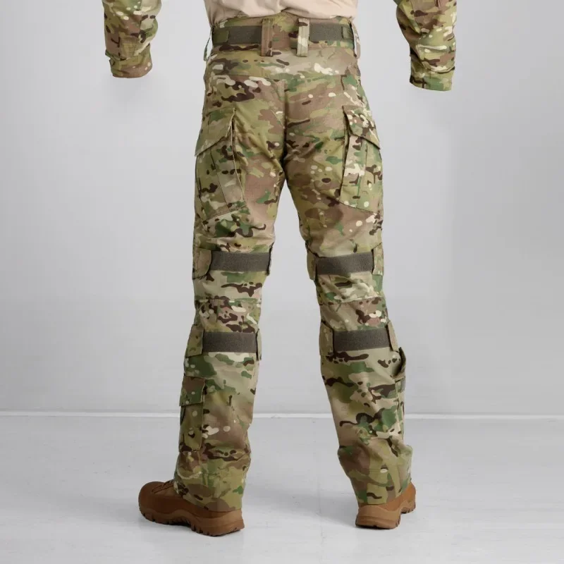 Pantalones tácticos ajustables, duraderos y transpirables, múltiples bolsillos, resistentes al desgarro, a prueba de viento, senderismo, Camping