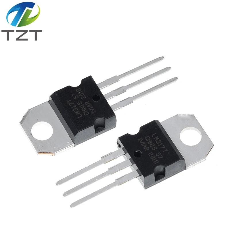 10 pz LM317T LM317 Regolatore di tensione da 1,2 V a 37 V 1,5 A