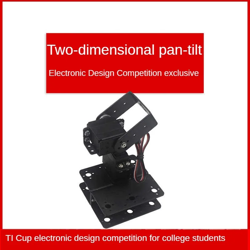 2 Dof Controleerbare Elektrische Pan/Tilt Manipulator Servo Horizontale Verticale Rotatie Robot Auto Voor Arduino Programmeerbare DIY Kit