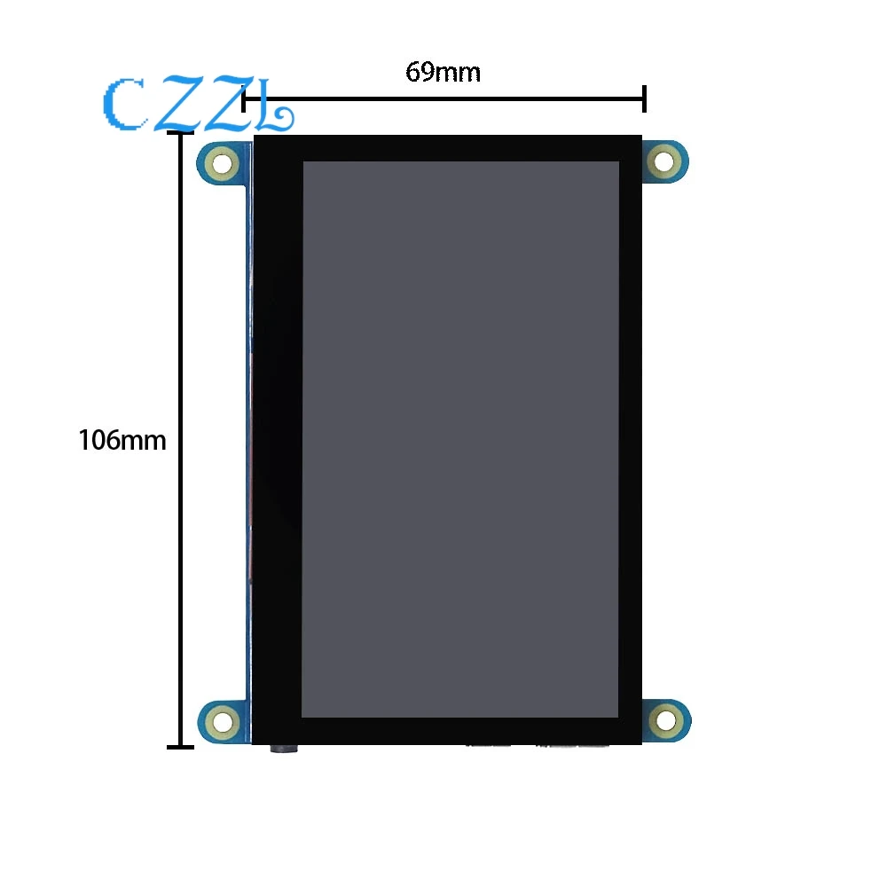 Pantalla LCD HDMI con Control táctil USB de 4,3 pulgadas, Panel de pantalla táctil capacitiva de 800x480, Monitor IPS táctil de 5 puntos para Raspberry Pi