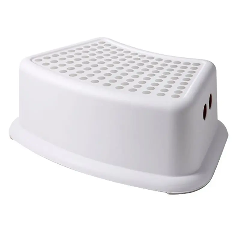 1PC sgabello in plastica per bambini sgabello per piedi da bagno tappetini antiscivolo pedale antiscivolo gradini per scale da bagno sgabello per wc