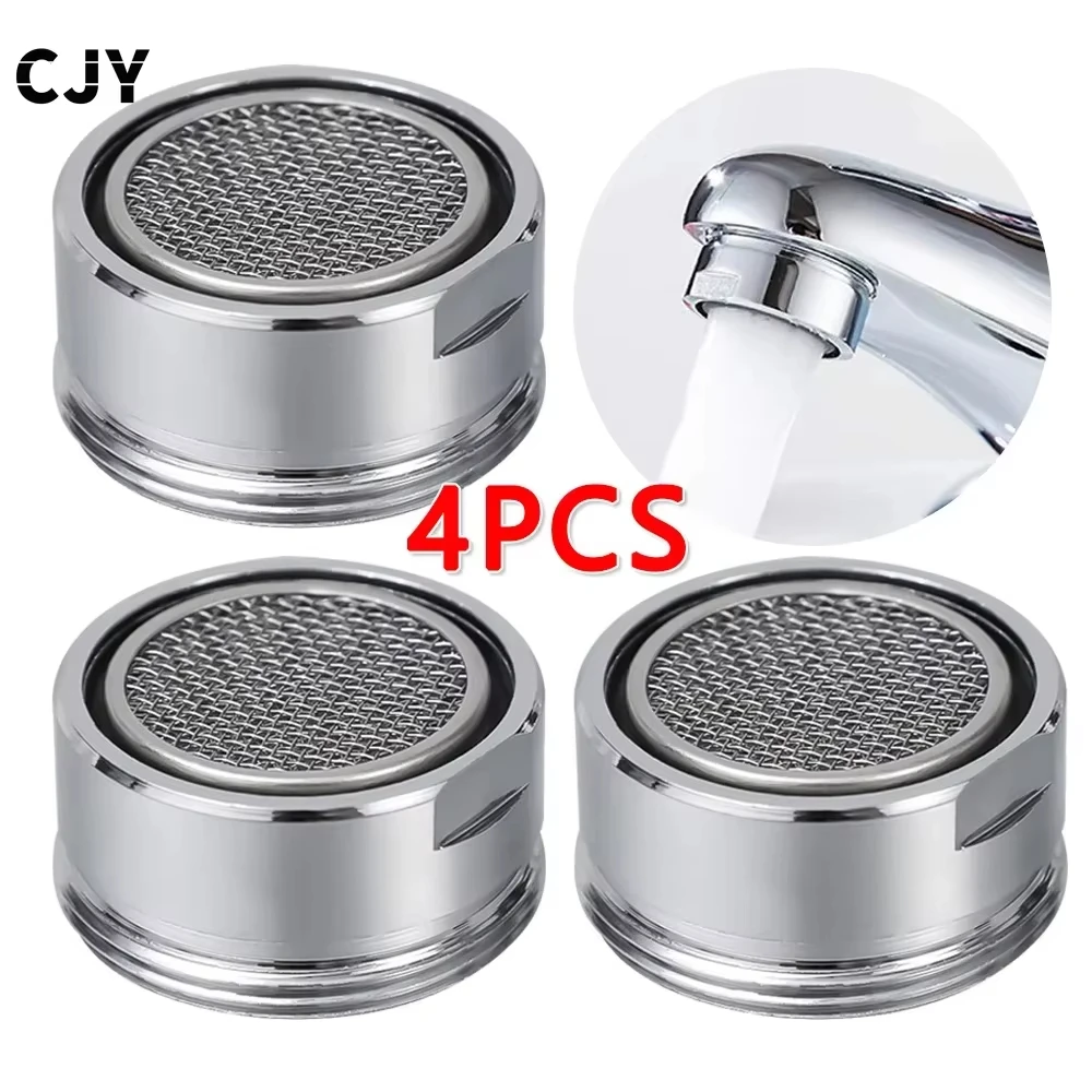 3PCS Brass Water Saving Faucet Tap Aerator M24 Thread Bathroom Faucet Bubbler Stainless Steel Replaceable Filter Mixed Nozzle