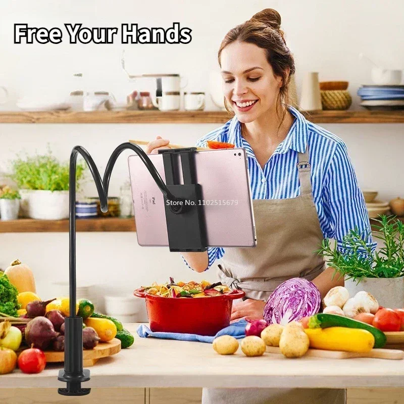 ขาตั้งโทรศัพท์มือถือ Lazy ข้างเตียงผู้ถือแท็บเล็ต Ipad แบบพกพา Lazy Bed Desktop Bracket สมาร์ทโฟนโต๊ะขาตั้งฐาน