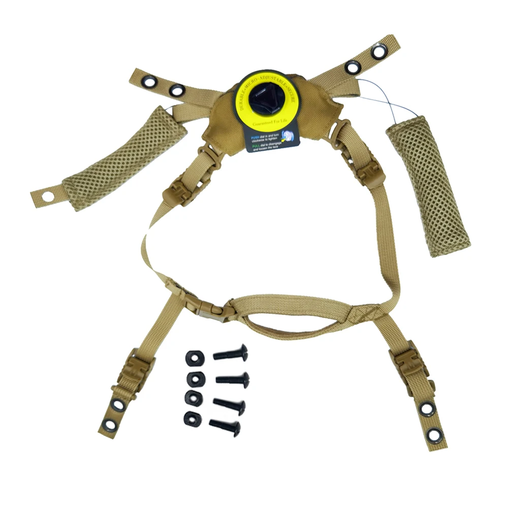 Almohadillas protectoras para casco de Paintball Airsoft táctico, almohadilla de espuma viscoelástica Gen1 para casco Wendy Fast MICH ACH