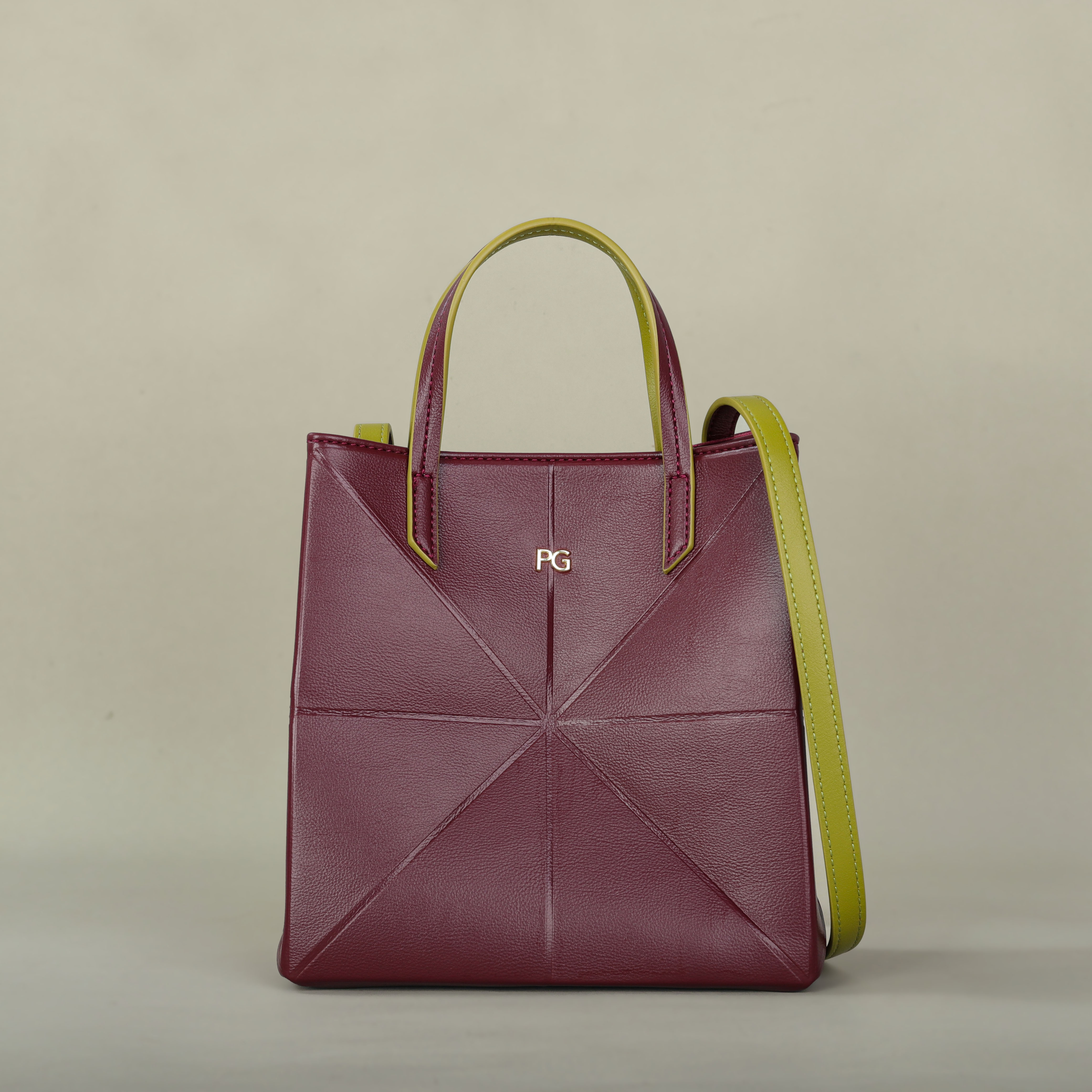 PG Cross shoulder or single shoulder classic simple yet fashionable foldable design women's handbag