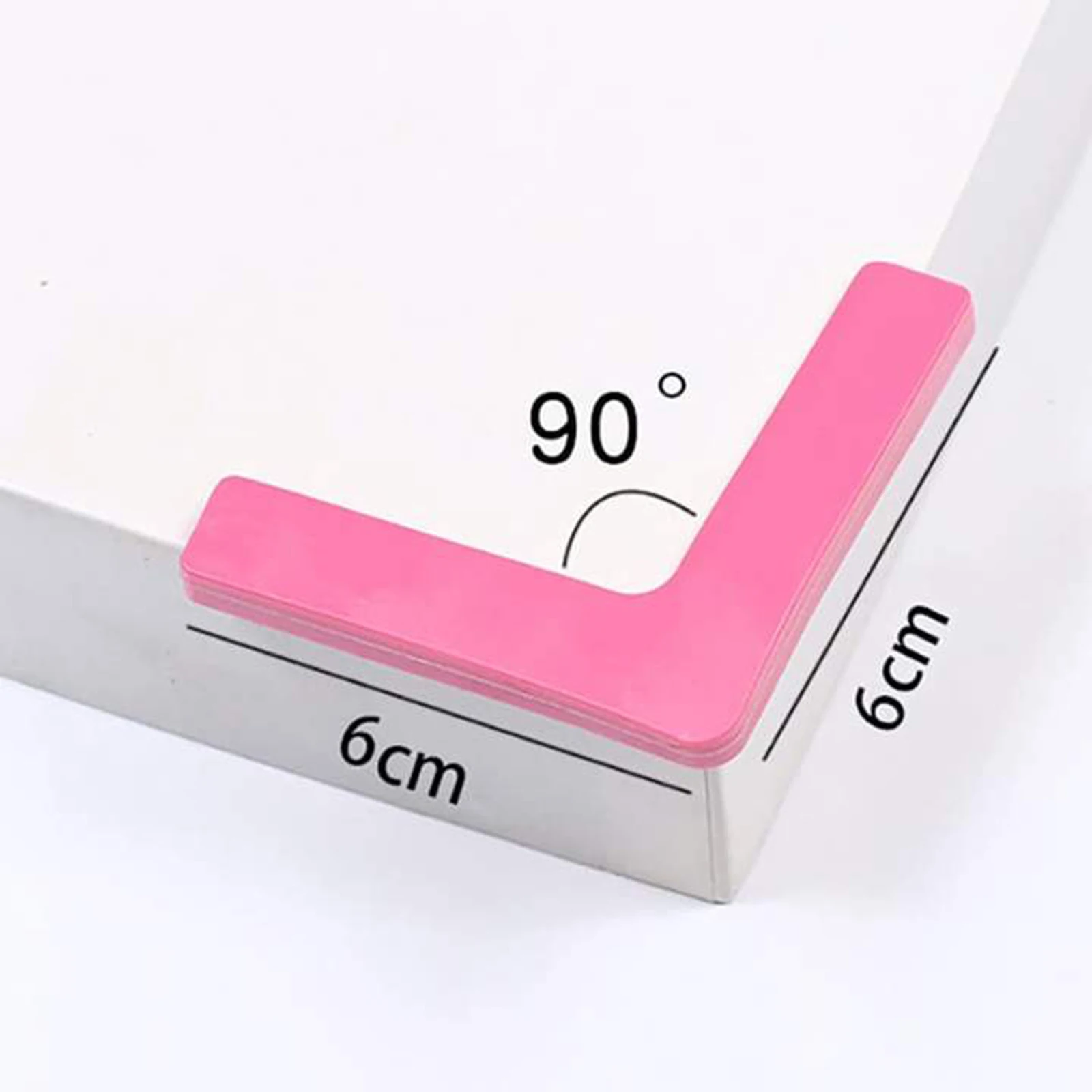 10 Chiếc Chống Va Chạm Phải Góc Nhựa Pvc Góc Viền Nội Thất Edge Bảo Vệ Cửa Sổ Bảo Vệ Kính Bịt Góc Bàn Gói