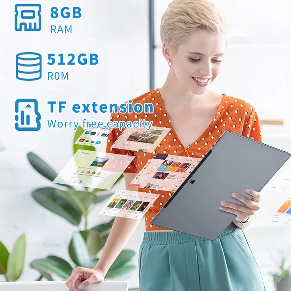 Nuevas tabletas de 14 pulgadas versión Global Android 12 Octa Core 8GB RAM 512GB ROM 4G LTE Dual SIM 5G Dual WiFi GPS Tablet PC 10000mAh