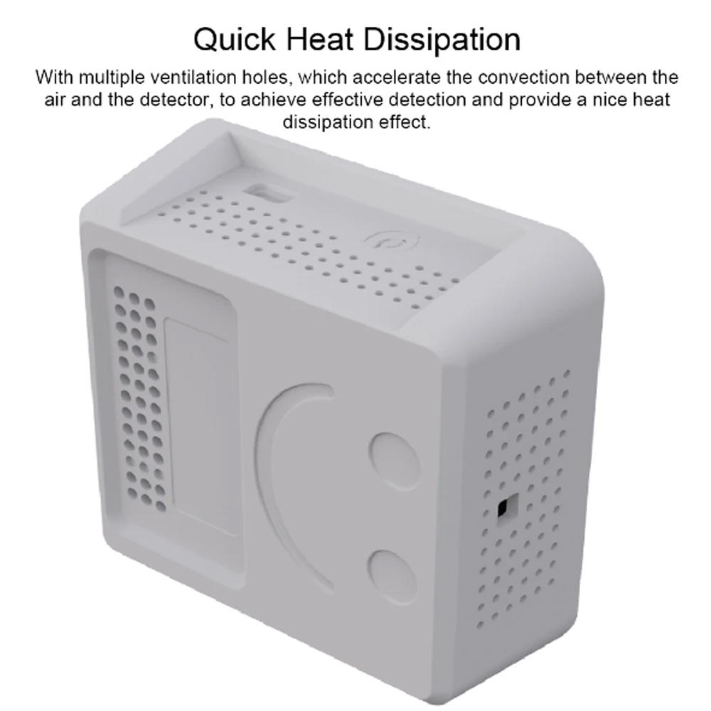 9 In 1 Monitor della qualità dell'aria misuratore di CO2 CO TVOC HCHO PM2.5 PM1.0 PM10 misurazione della temperatura e dell'umidità rilevatore di anidride carbonica