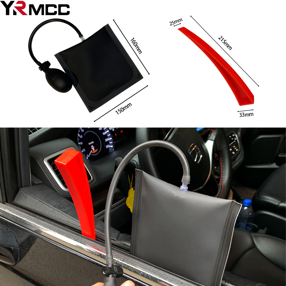Kit de apertura de coche, herramienta Universal de apertura de puerta y ventana de coche, cuña de llave, bolsa de bomba de aire automática, herramientas de reparación de desbloqueo, Kit de herramientas de emergencia de bloqueo