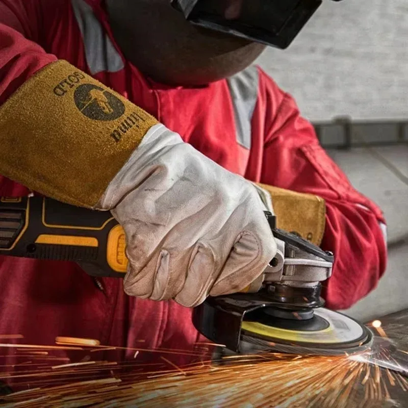 DEWALT-amoladora angular de litio de alta potencia, máquina pulidora multifuncional, cortadora Industrial, interruptor de empuje lateral