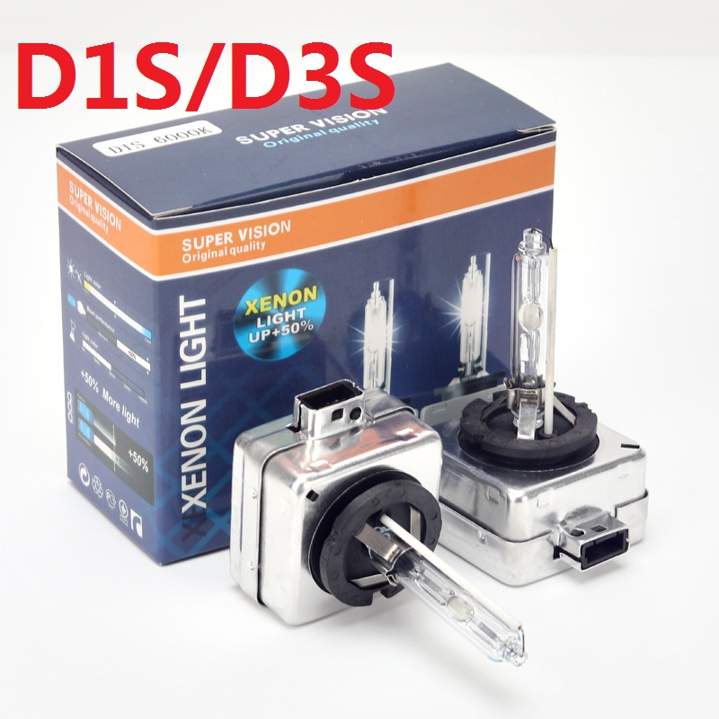 2 uds 6000k xenón D1S D3S coche 35w HID D2S D4S bombillas de faros para 12v auto 4300k 8000k