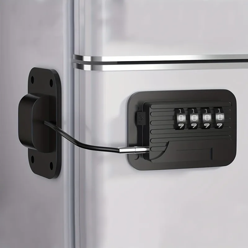Kühlschrank-Kühlschrank-Gefrierschrank-Türschloss mit passwortsicherem Kühlschrank-Türschloss für Küchenschränke, Schränke und Schubladen