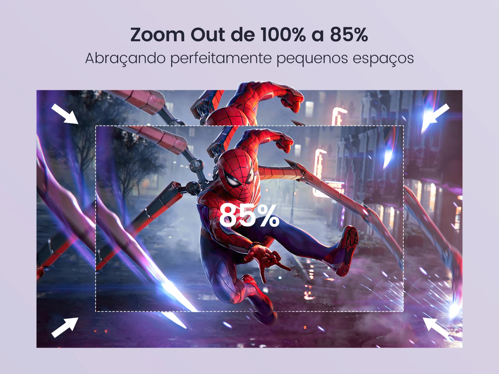 Mini projetor Wimius L1 com suporte a 1080P 300 ANSI Android 11 Wifi Bluetooth Projetor de filme portátil para áreas externas com Keystone automático para telefone/stick de TV/laptop