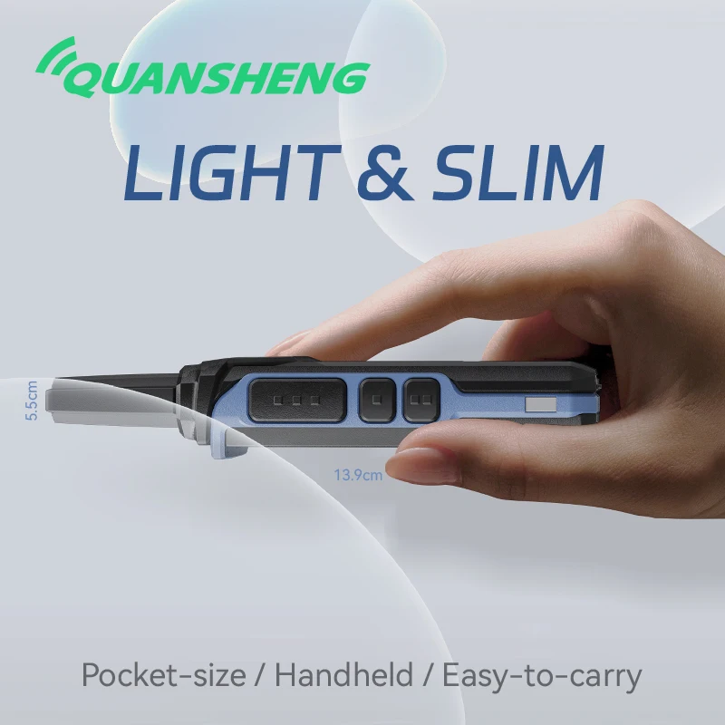 2PCSquansheng TGA1 Walkie-Talkie Uhf Band Outdoor Portable Two Way Radio Handheld Walkie Talkie USB Charging For Hunting Walking