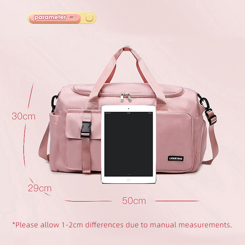 Sport Sporttasche Reise Trocken Nass Handtaschen Für Frauen Weibliche Schwimmen Schulter Umhängetasche Fitness Outdoor Reisetasche Weekender Duffel