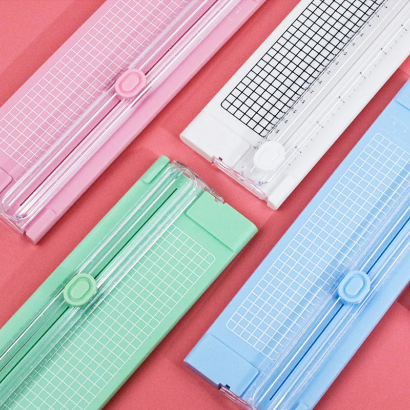 Mini przycinarka do papieru A4 Przycinarka do papieru do rzemiosła Papierowa karta fotograficzna Laminowany papier Scrapbook Domowe narzędzia rzemieślnicze Nowość