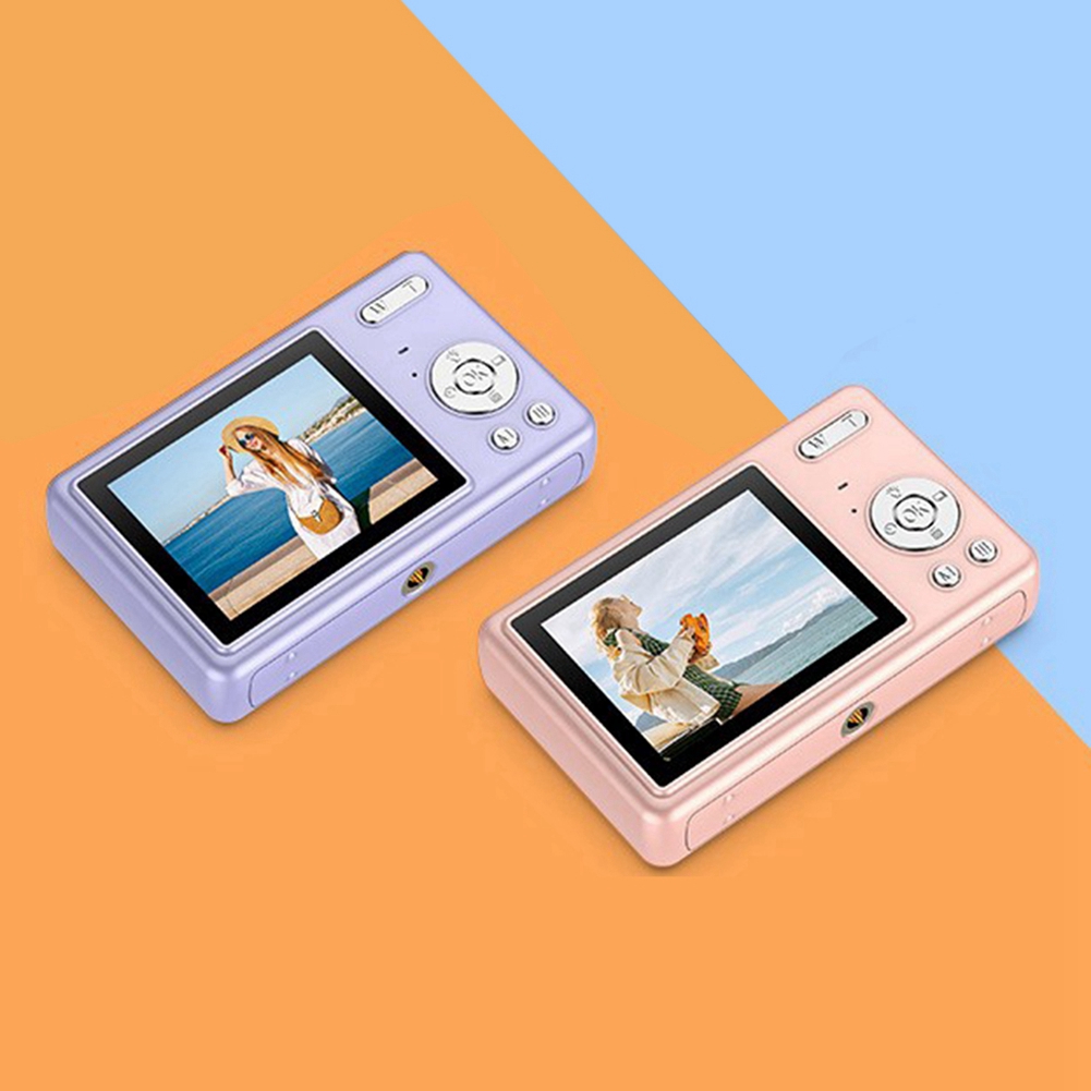 BAAU CCD digitale camera studenten inleiding tot digitale campus Retro Pocket Card Digital Pink zonder geheugenkaart