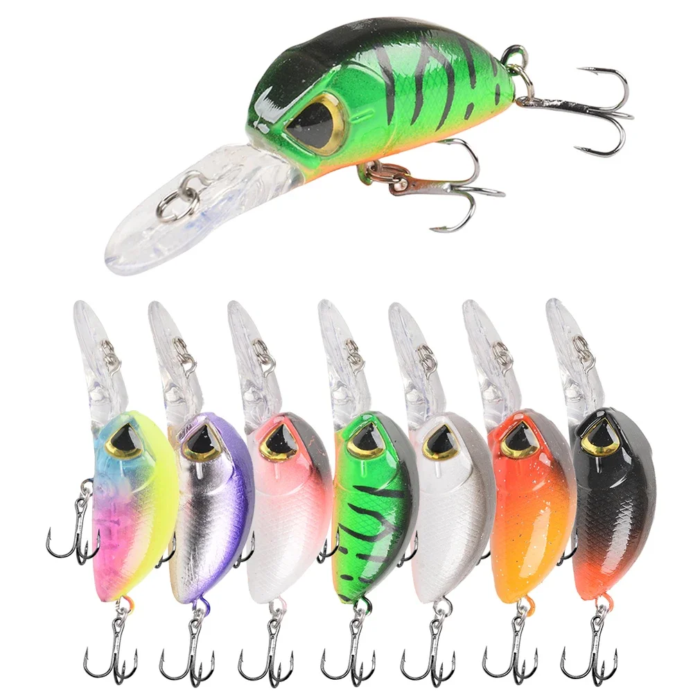 Señuelos de Pesca de pececillos flotantes, 5,5 cm, 4g, lengua larga, Jerkbait, Lucio, Carkbait, Wobblers, cebo duro profesional, modelo caliente de Japón