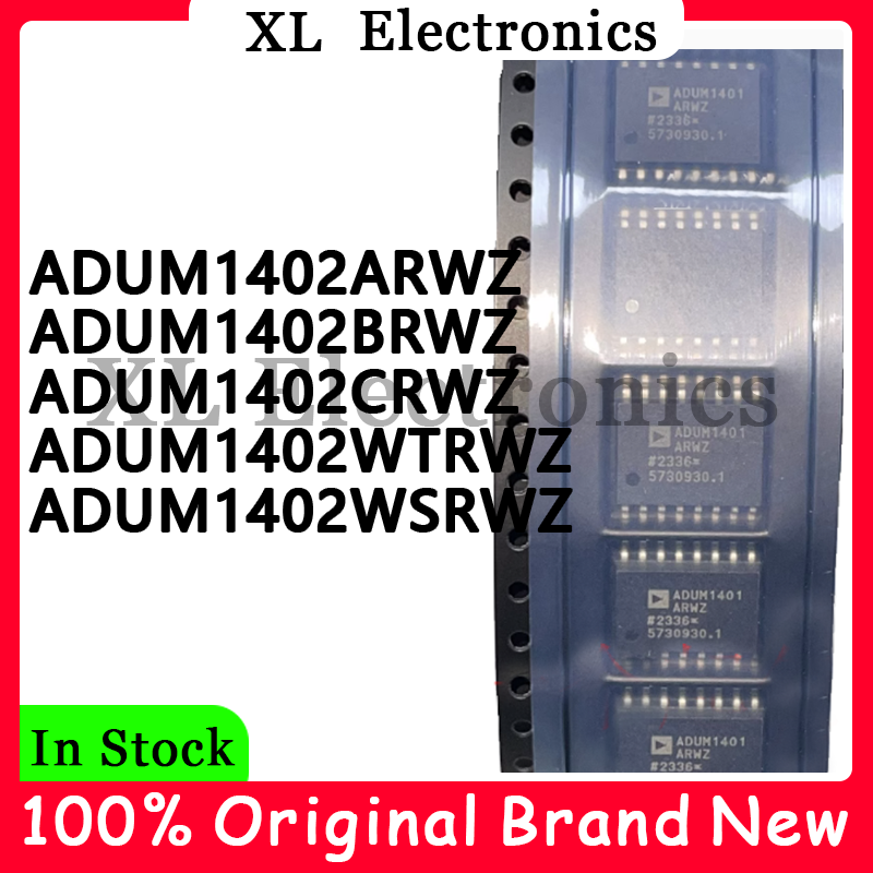 ADUM1402ARWZ ADUM1402BRWZ ADUM1402CRWZ ADUM1402WTRWZ ADUM1402WSRWZ Novo Original