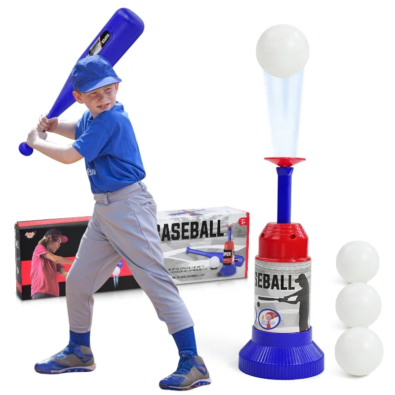 Palla da baseball per bambini Giocattoli Giochi Macchina da baseball con lancio automatico regolabile Set di giocattoli Sport all'aria aperta per bambini Regalo di compleanno per ragazzo