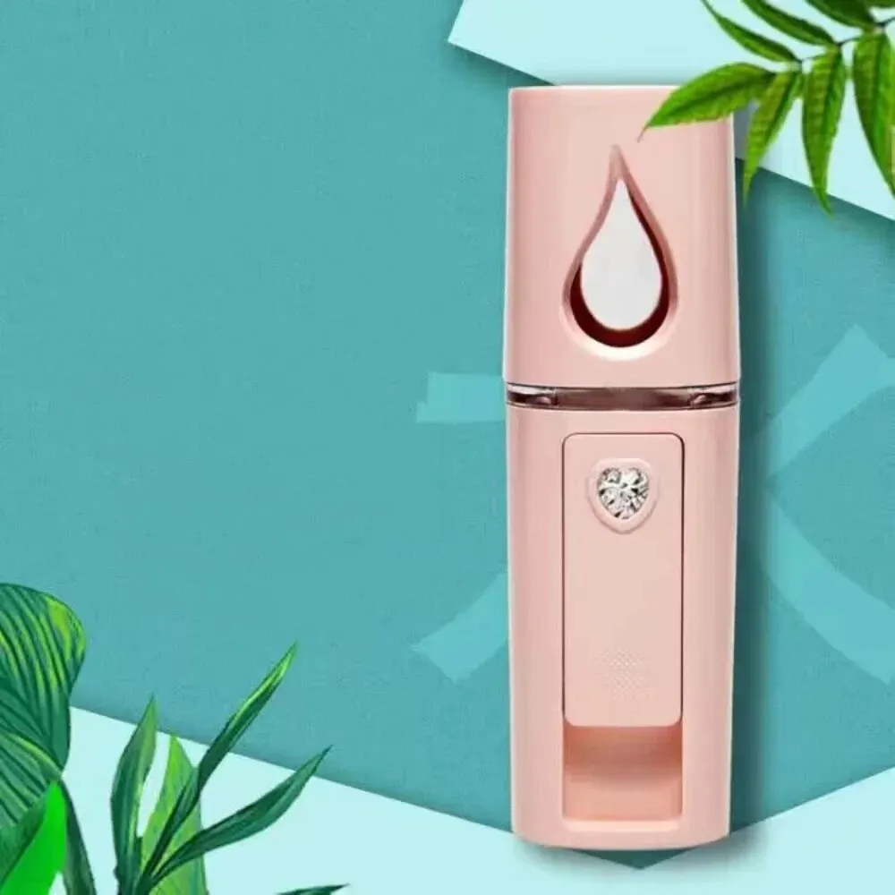 Nano-家庭用ミストハイドメーター、ポータブルフェイス加湿器、コールドスプレー、保湿、かわいいミニハンドヘルドスプレー