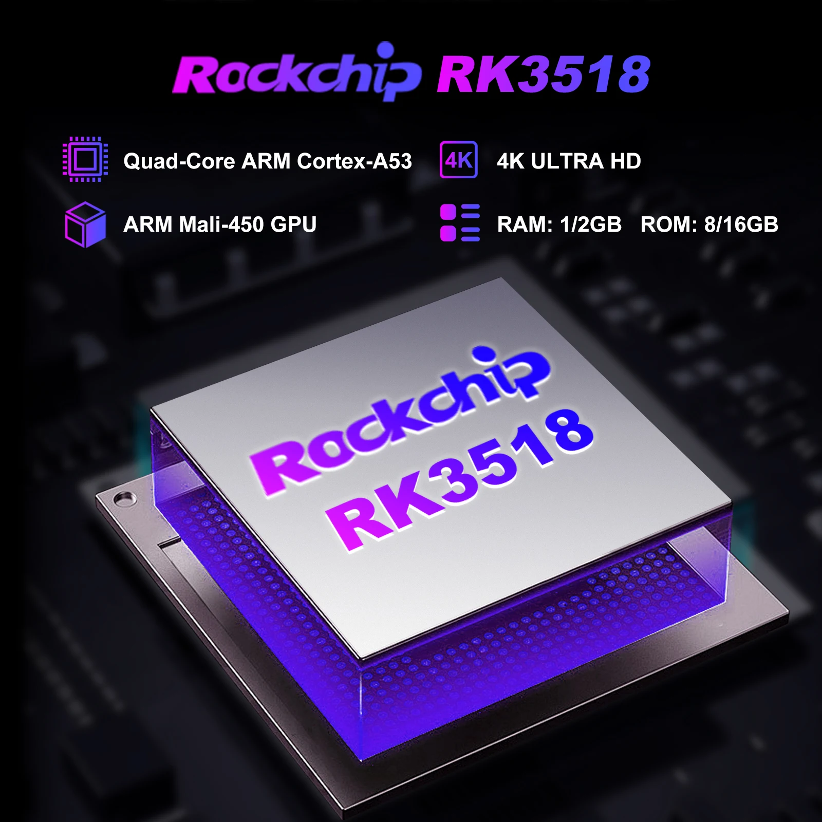 H96 MAX RK3518 Stick mini TV Box Android14.0 Wifi6 BT5.4 4KHD Dongle 100M Ethernet Google Voice Assistant Media Player TV Stick