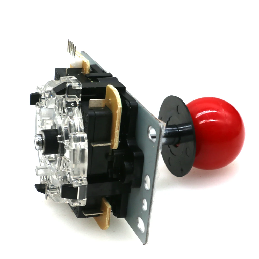 Joystick SANWA 5-pinowy i ogranicznik 4-8 kierunkowy kwadratowy do samodzielnego montażu płyty USB, części zamienne do automatów arcade.