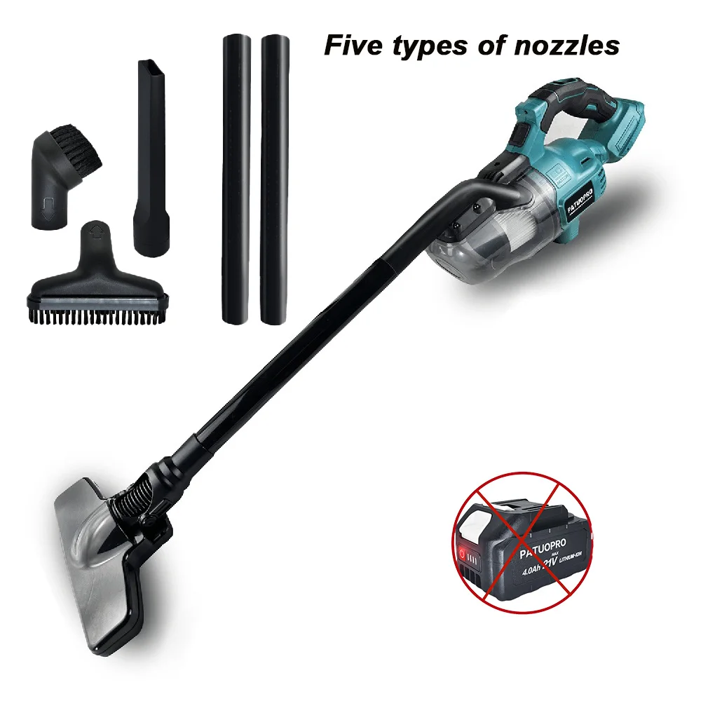 Cordless Handheld Electric Vacuum Cleaner for Makita 18V Battery Portable for Hard Floor Carpet Car Pet Hair Cleaning Tools