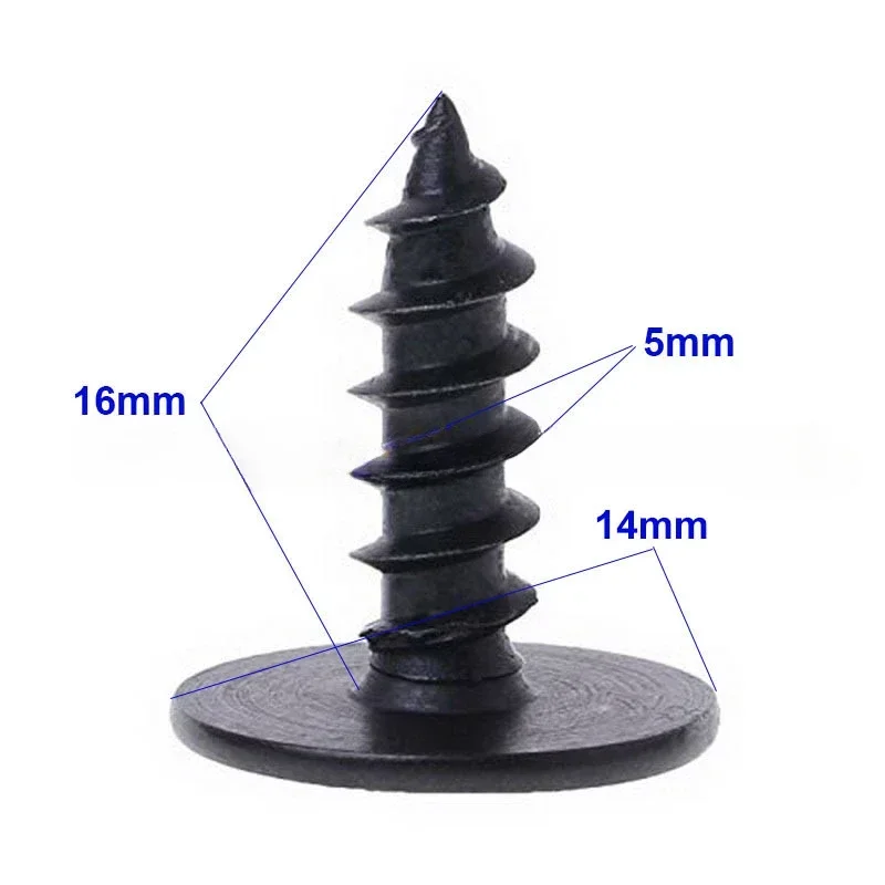10/20/40pcs Motorkap Undertray Spatscherm Wielboog Torx Schroef Fastener Clips Fit voor VW Audi A1 A3 A4L Q3 Q5 Q7 N 90974701